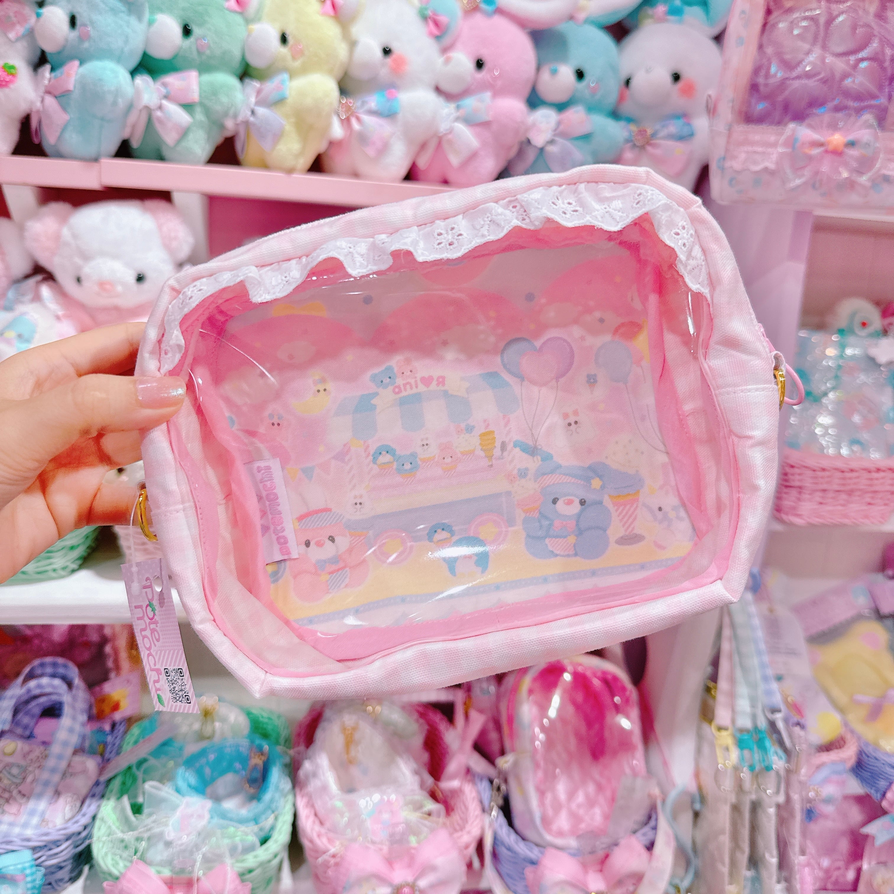 【M6】48-8 2wayぬいぐるみポーチ(ショルダーひも別売)