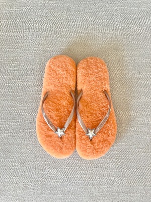 Mouton jelly sandals Orange