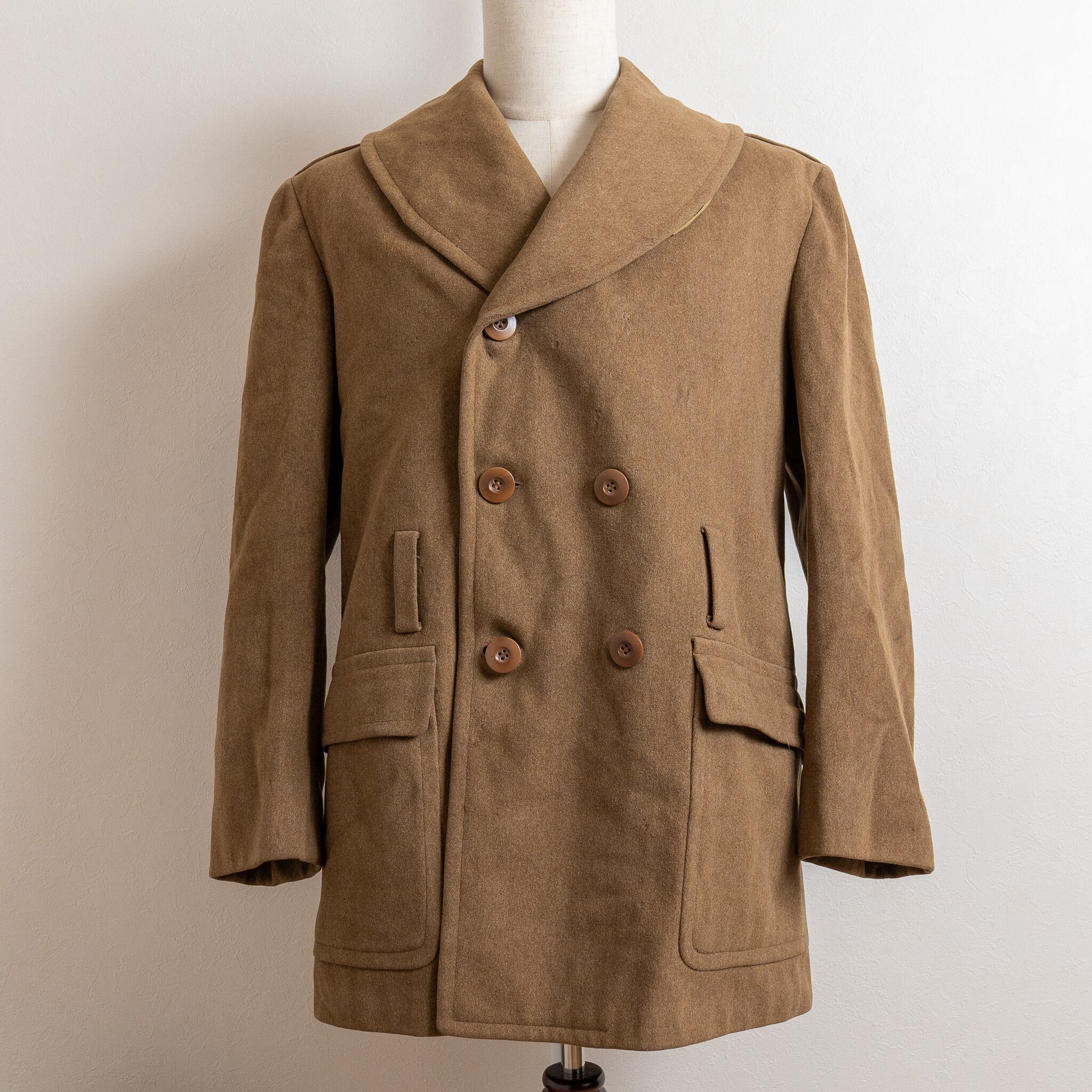 Special】U.S.ARMY M-42 Officer Wool Mackinaw Coat WWⅡ No.402 実物