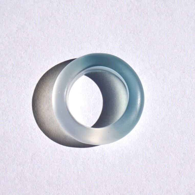 【売切】no.2 ハンドメイド　レジンリング　秋冬カラー 売切】no.2 ハンドメイドレジンリング秋冬カラー