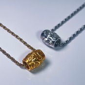 Classic Barrel Necklace -gold-