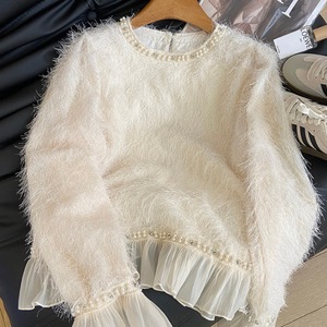 パール シャギーニット プルオーバー 3412887