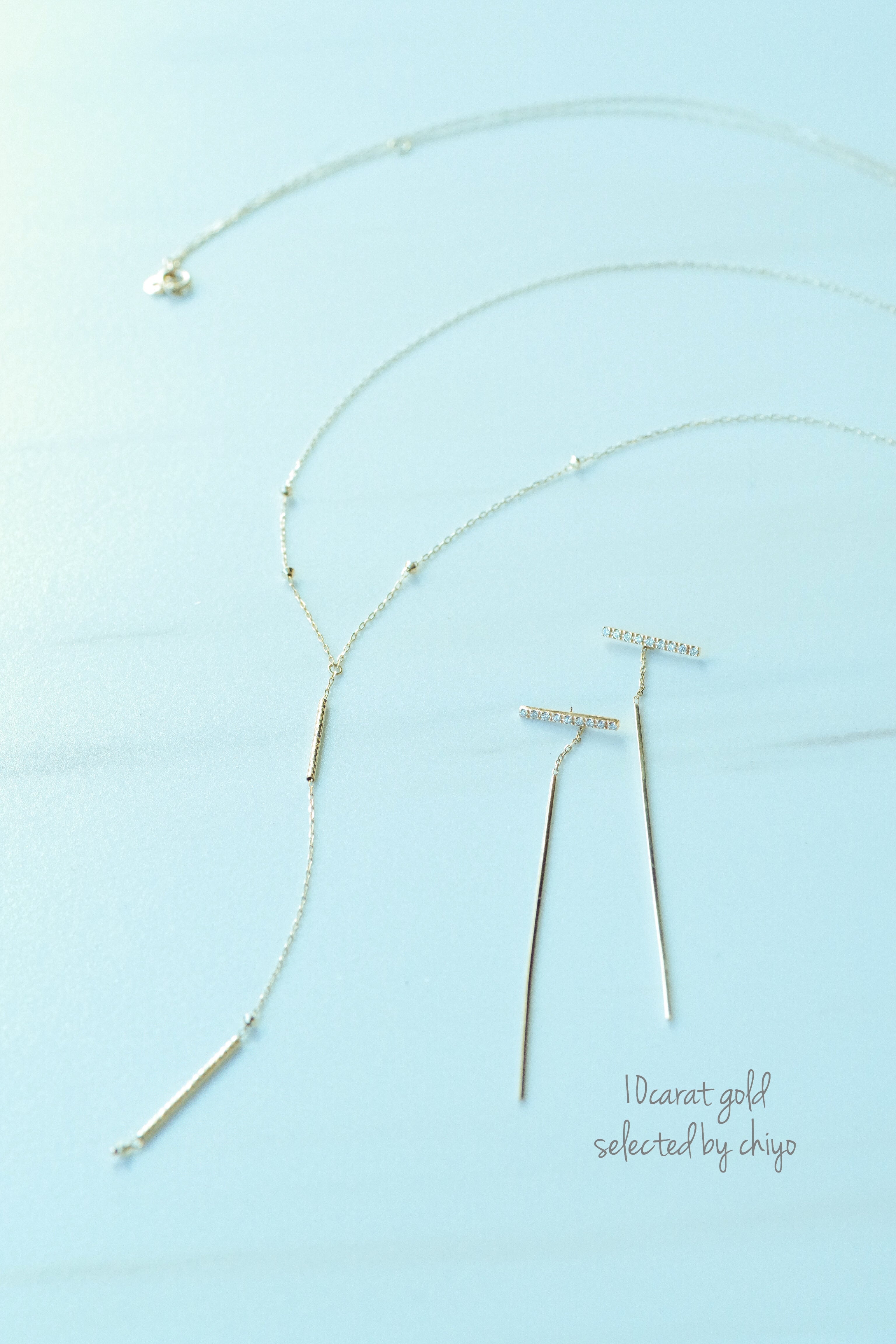 diamond Tロングピアス | Sigiriya