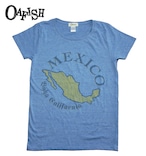 ［OAFISH］MEXICO ショートスリーブTシャツ レディース｜H-BLUE