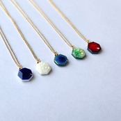 イロとカタチの選べる（純色・透色）　ペンダント