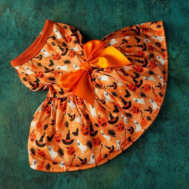 ハロウィンかぼちゃのドレス0156