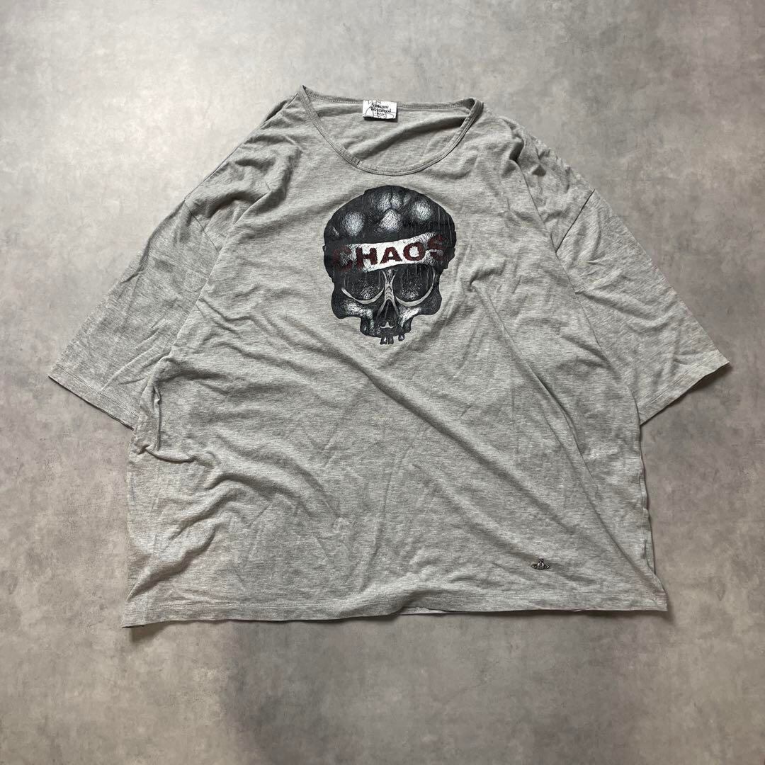 Vivienne Westwiod Man CHAOS ドクロ スカル Tシャツ