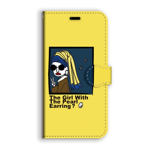 手帳型ケース・“真珠の耳飾り？”