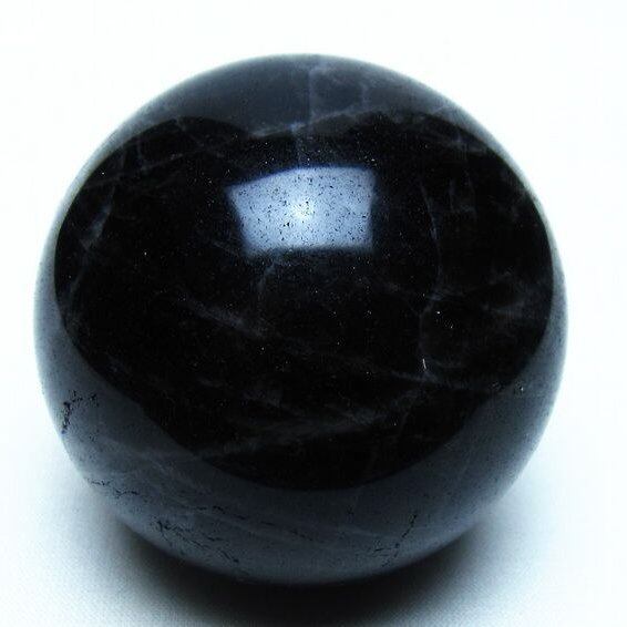モリオン 黒水晶 丸玉 60mm 一点物 151-9519