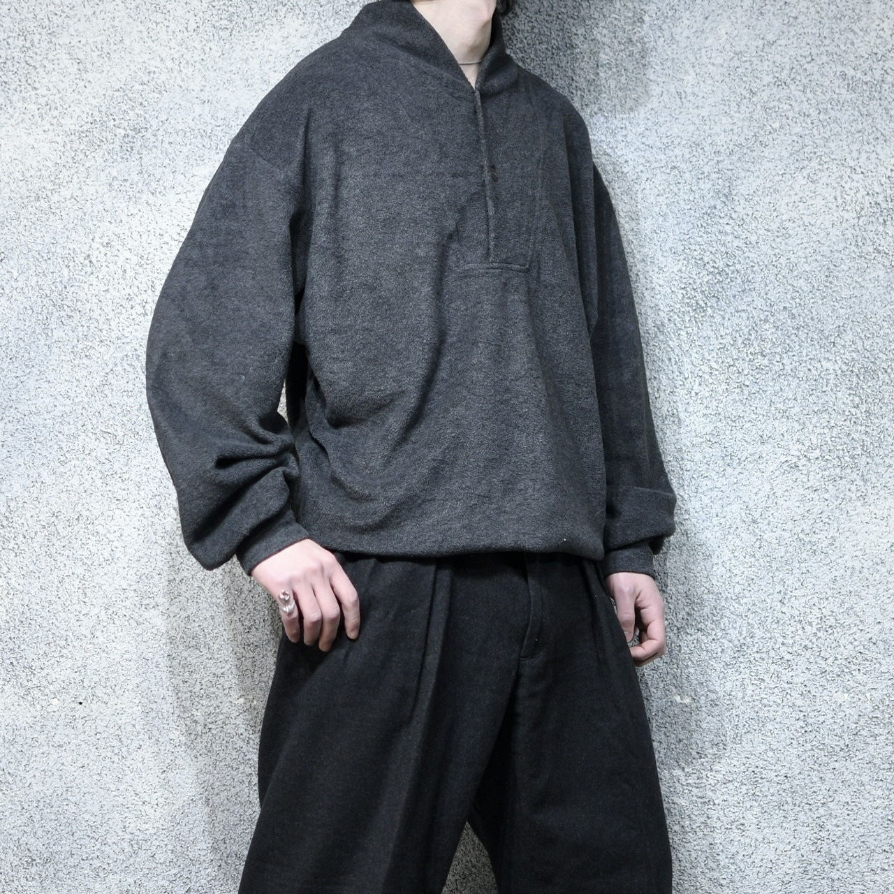 NAUTICA design henry neck fleece