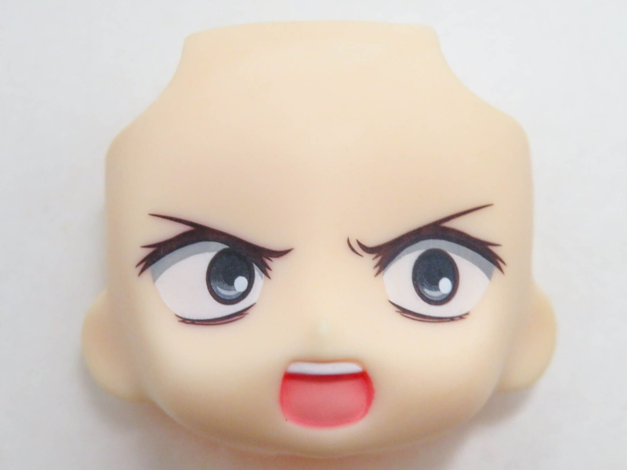 再入荷(A-ランク)【365】 ミカサ・アッカーマン 顔パーツ 叫び顔 ねんどろいど ※注意事項あり