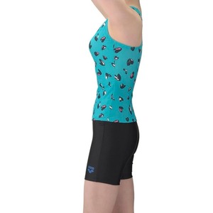 アリーナセパレート水着[レディース]AS6SWF56Lフィットネスセパレーツ Yバック 差し込みパッド 可愛いハート柄