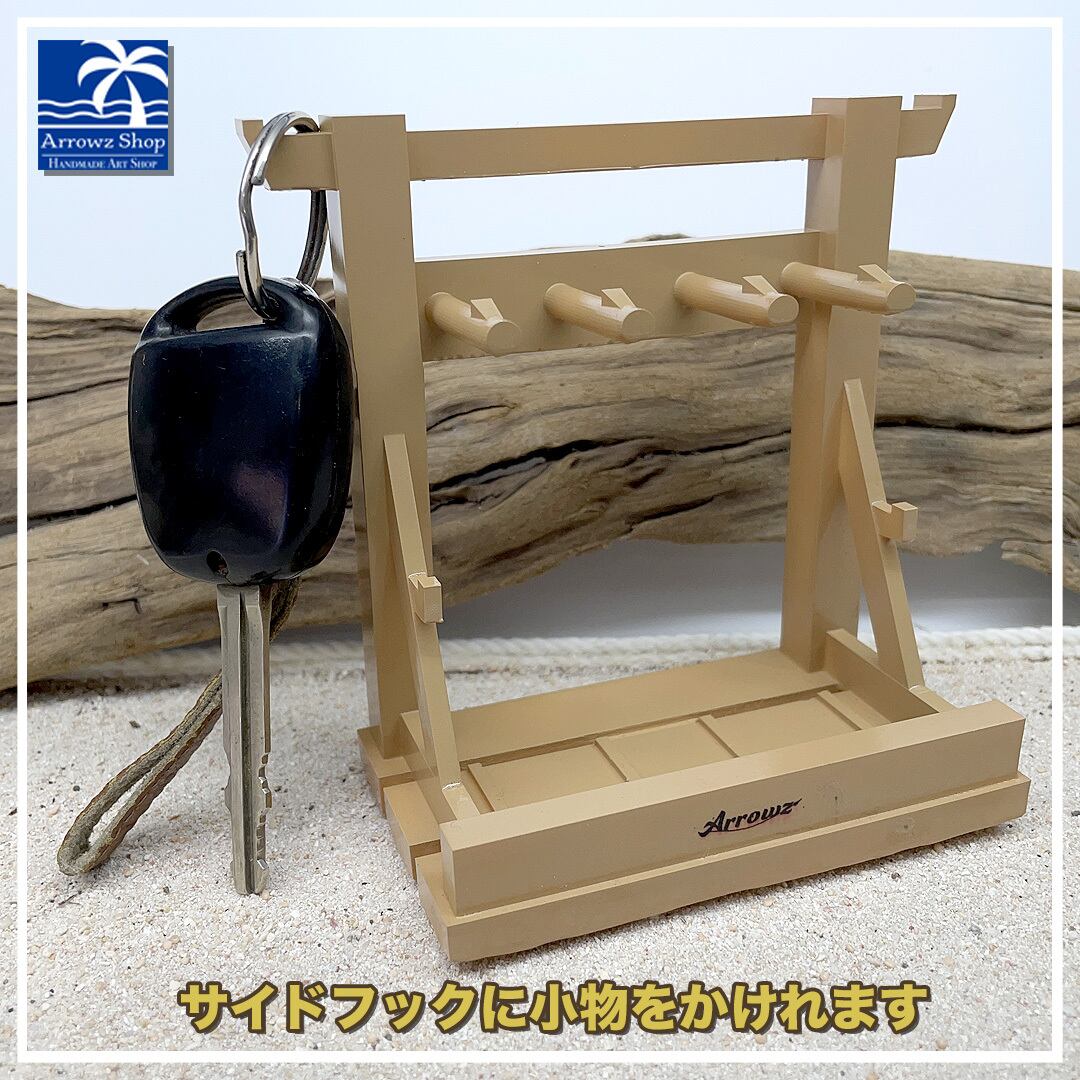 Newミニチュアサーフボード用_飾りラック単品（ハンドメイドインテリア