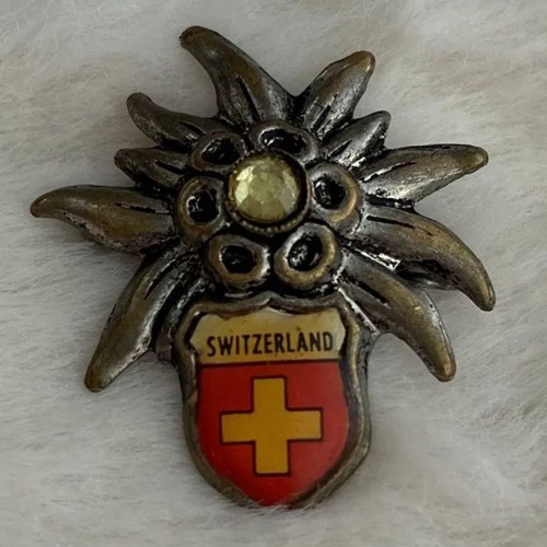 SWITZERLAND ヴィンテージ ブローチ #334
