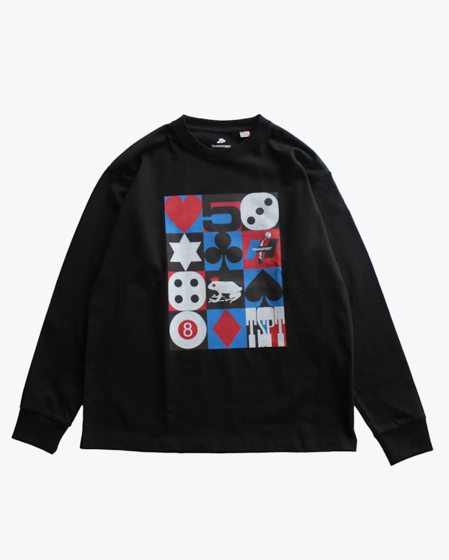 TRANSPORT  LUCKY CHARM L/S BLACK