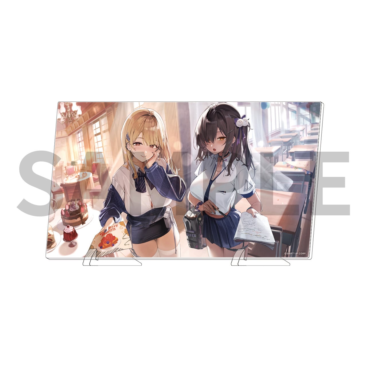 NIKKE アクリルスタンド　フィギュア　アクリルボード ストア限定】NIKKE アクリルボード ティア＆ナガ | あるじゃん