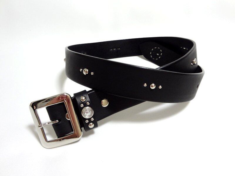 スタッズベルト ディッキーズ ピラミッド レザー 35mm B-DPY3-35N