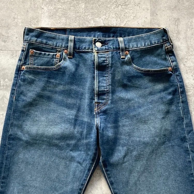 W30 L32】Levis 501 リーバイス ボタンフライ 縦落ち ヒゲ デニム