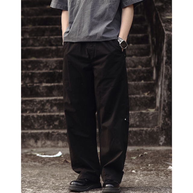 ドローストリングリラックスチノパンツ(4color)【220965】
