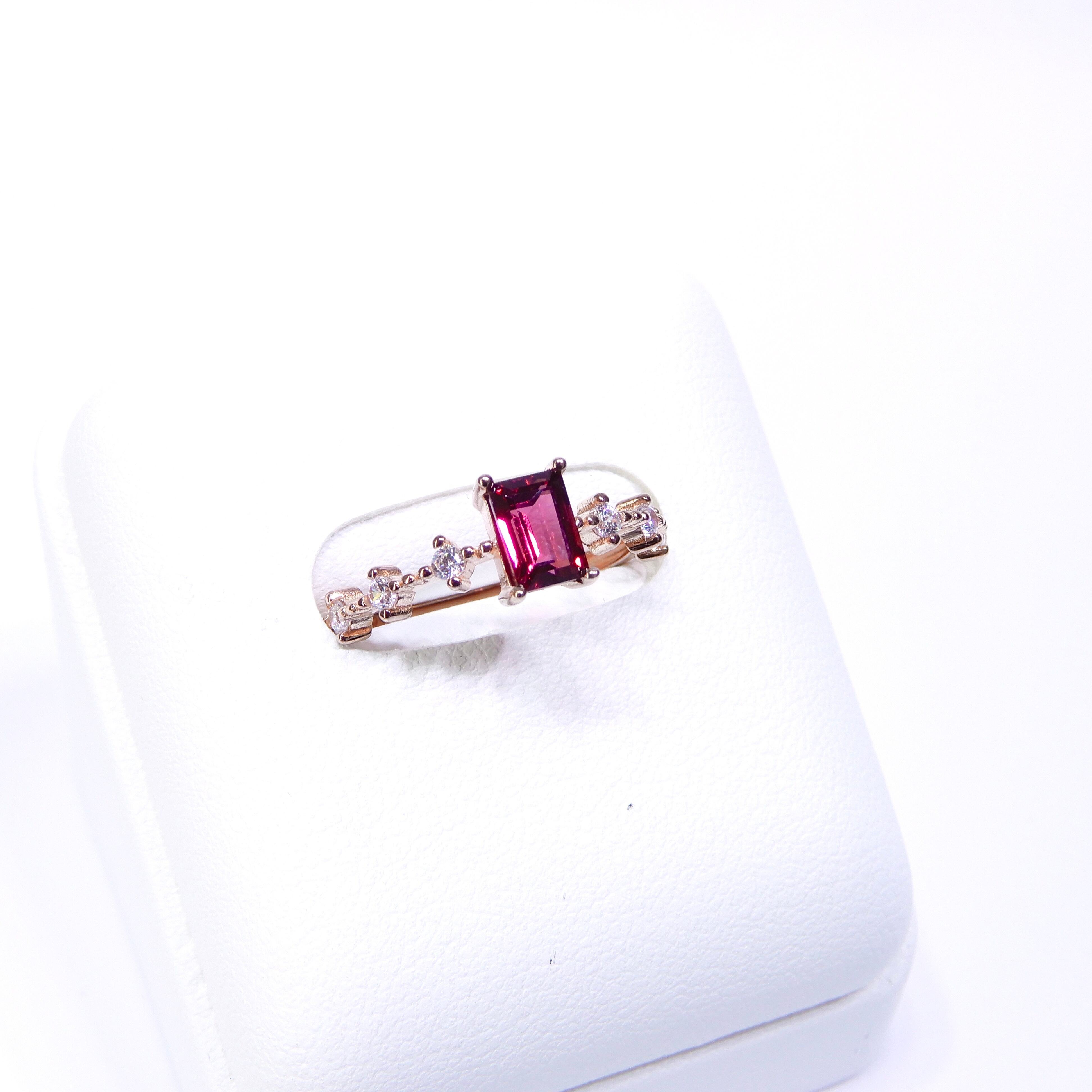 リング♦︎ロードライトガーネット♦︎PGカラー《0139》