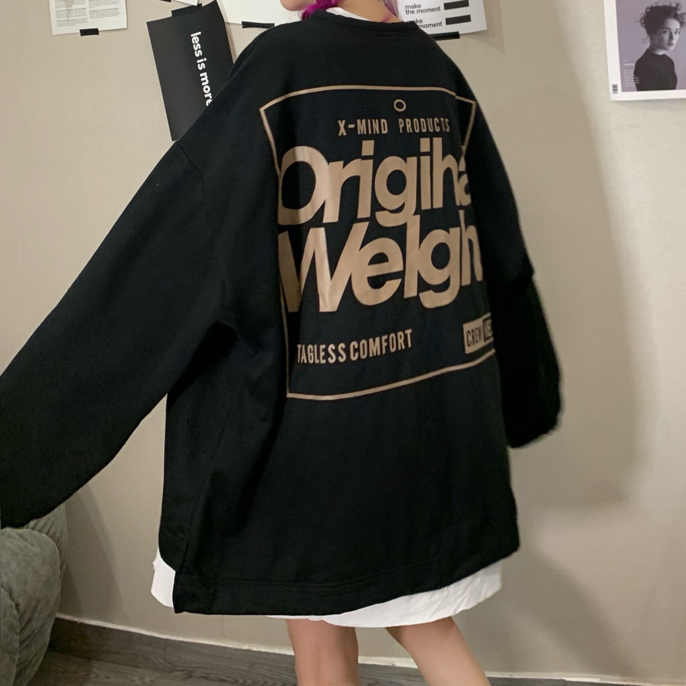 セーター レディースオータムウィンタールーズベルベットジャケット ラウンドネック ロング 秋物 冬物 Oネック ケッペル65752384520