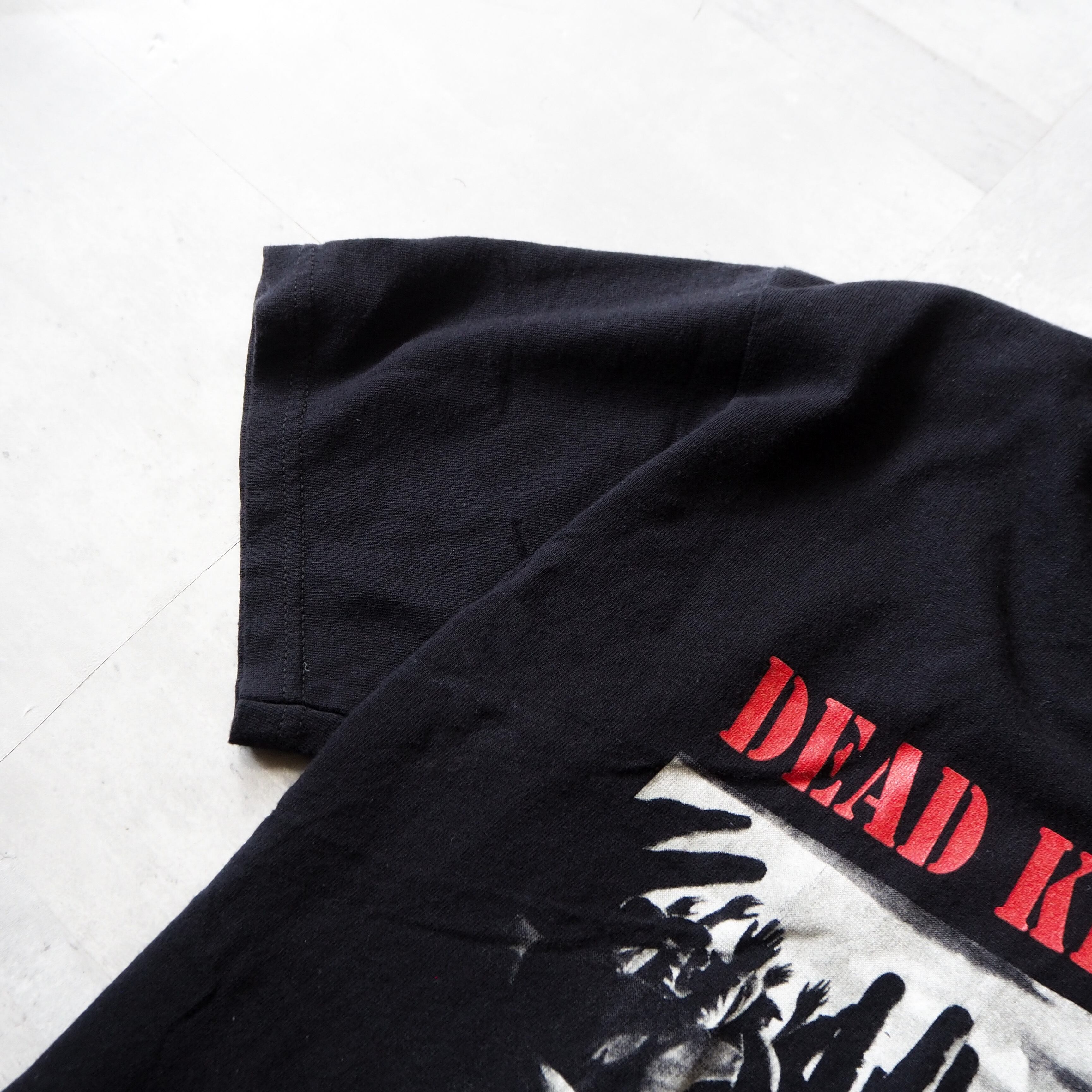 00s “DEAD KENNEDYS” bedtime for democracy band tee 00年代 デッドケネディーズ バンド tシャツ  ブラック 野村訓市 | anti knovum（アンタイノーム）