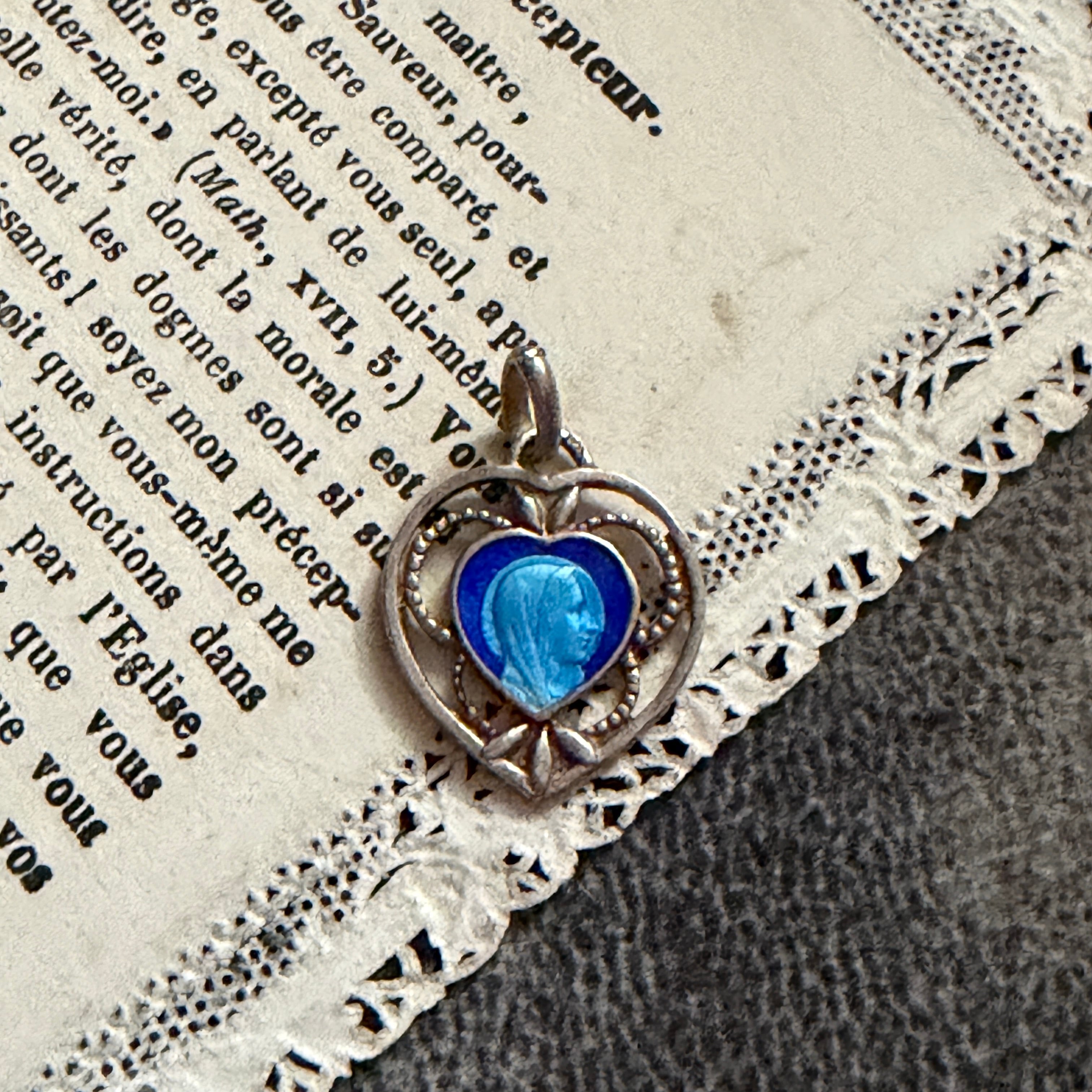 ルルドのマリア | Antique medaille Mary