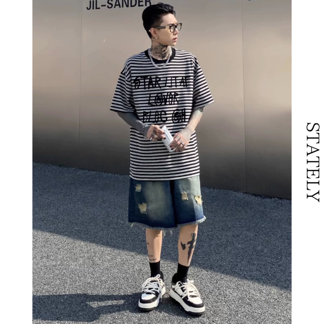 Border Graffiti ボーダーTee_T305・画像5