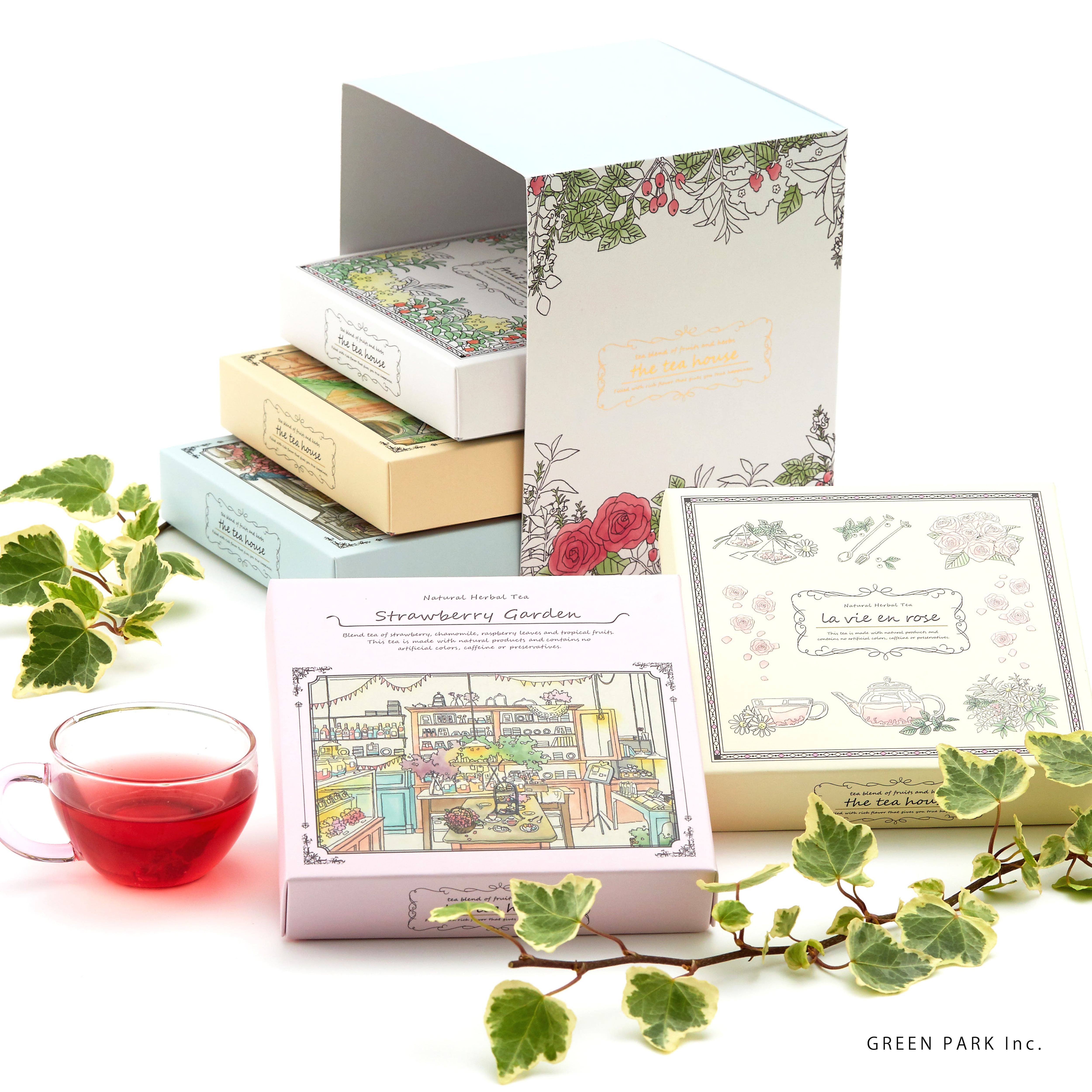 ハーブティー Five Flavor Assorted Tea Gift Box ティーパック5種ギフトBOX