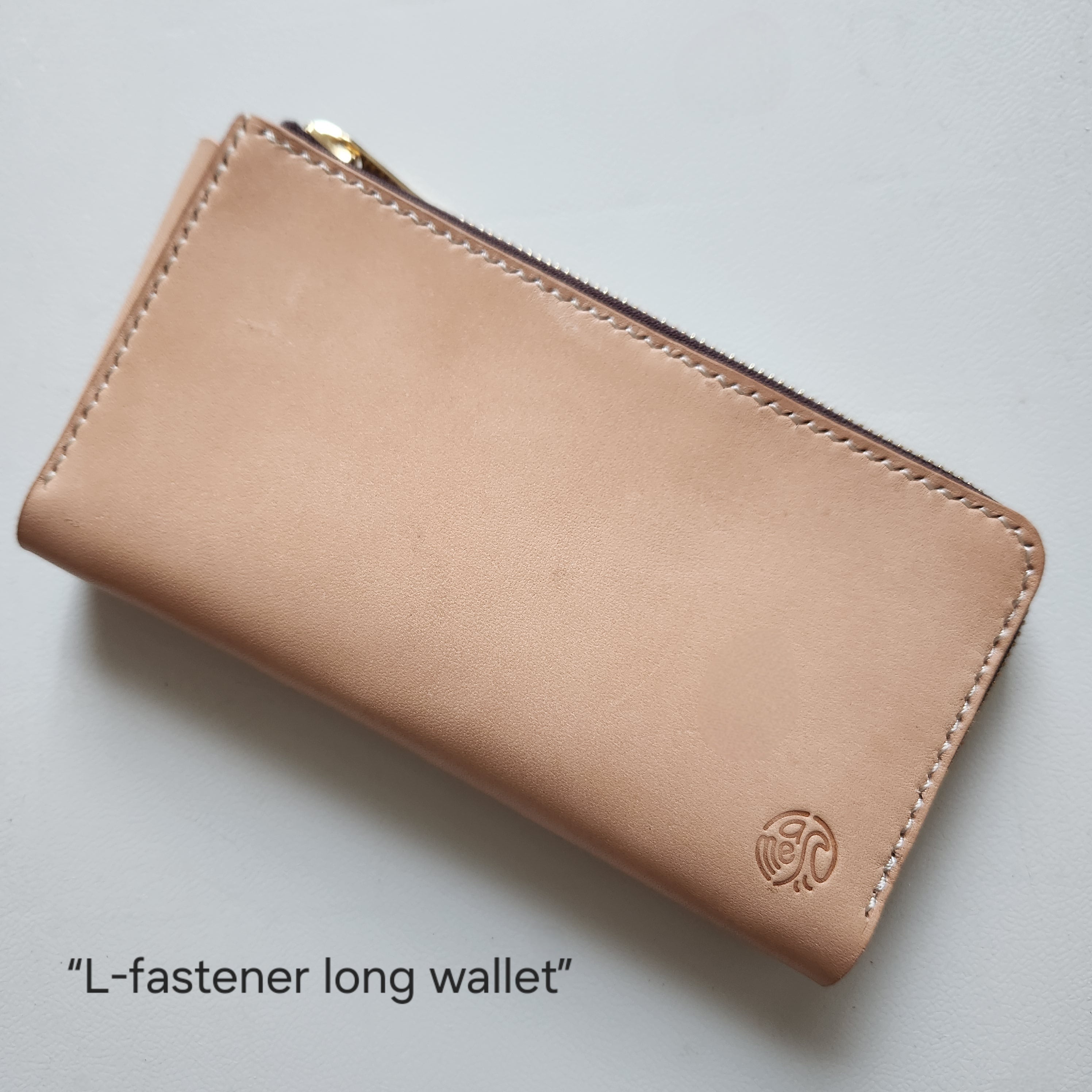 【総手縫い】L字ファスナー ロングウォレット　高級EXCELLAファスナー f972754e3dfcc61408fa363876a4e3