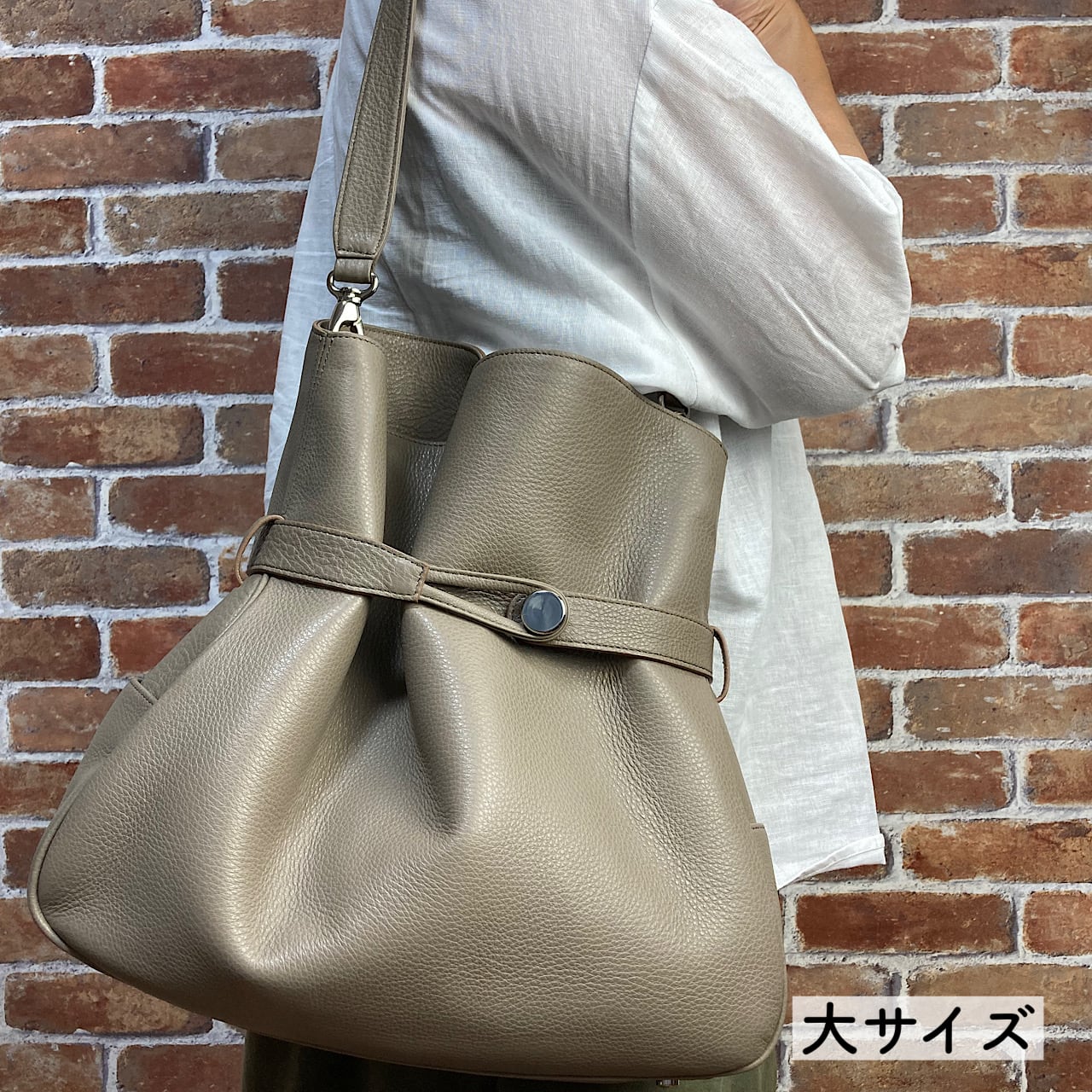 GOVETTI ゴベッティ カウスキンハンドバッグ（中） | セレンシー公式EC