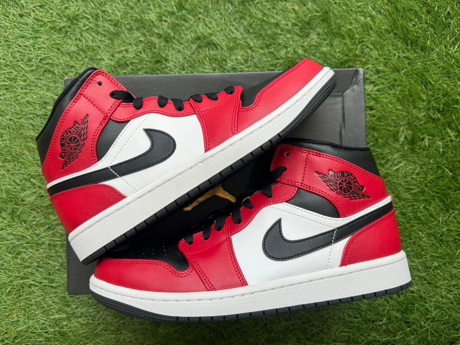 新品】NIKE AIR JORDAN 1 MID 27㎝ 554724-130（NIKE AIR JORDAN 1 MID 