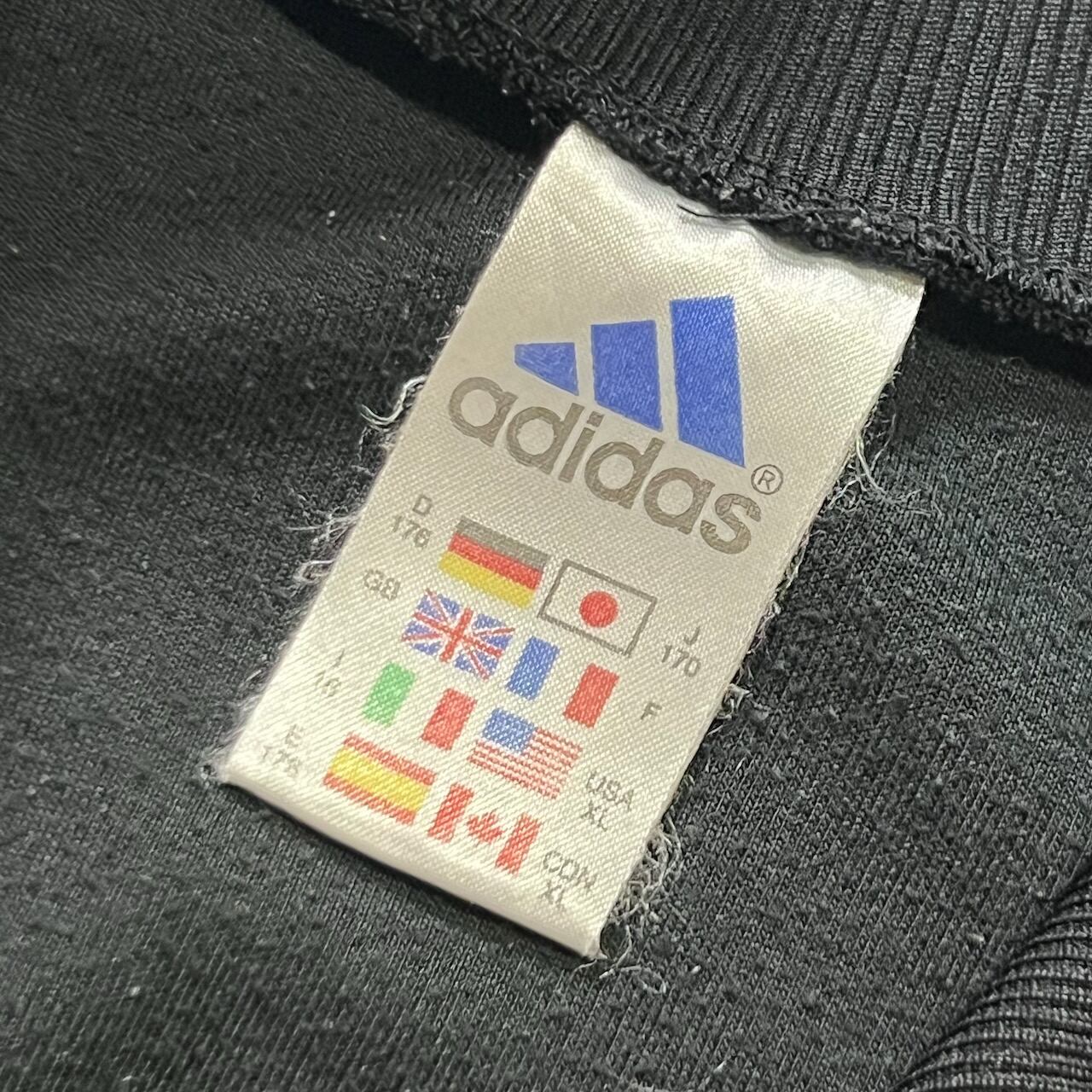 90s adidas トレフォイル バック刺繍 ラスタカラー ジャージ トラック