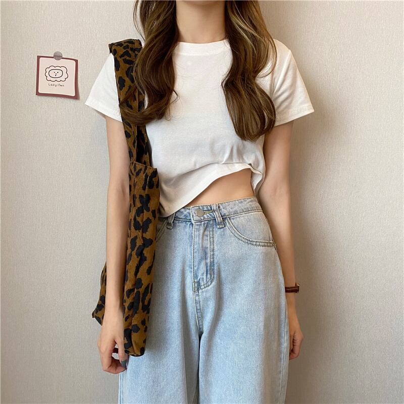 ホワイトショートTシャツ サマーベーシック 夏物 1号婦人50887566803