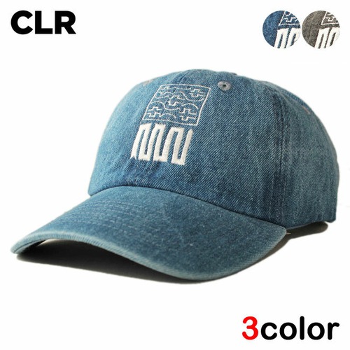 【セール】 シーエルアール ストラップバックキャップ 帽子 メンズ レディース CLR デニム フリーサイズ MCU-CAP-001