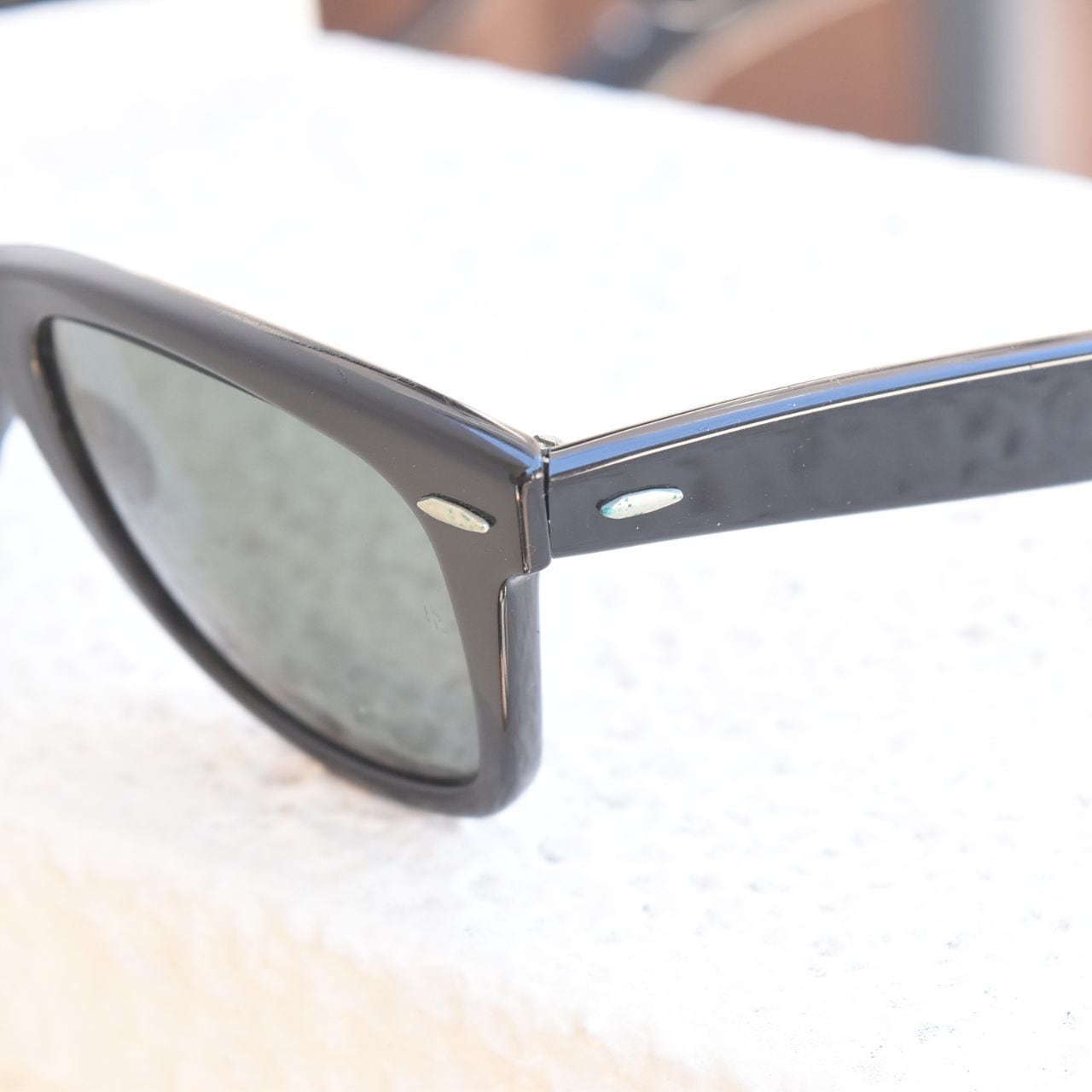 80s USA Vintage》Ray-Ban Wayfarer / ブラック / Bausch & Lomb製