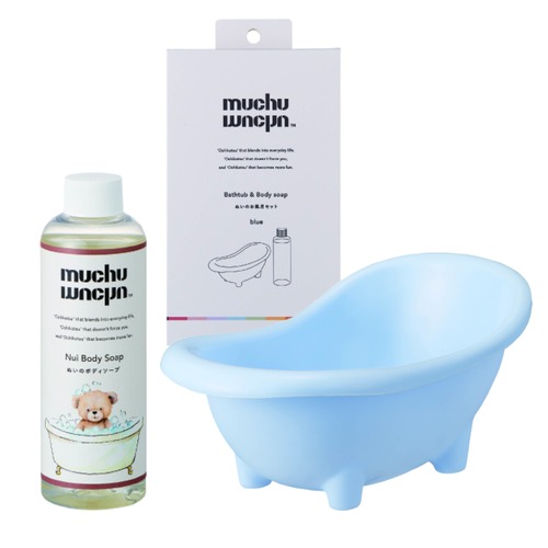 ぬいのお風呂セット muchu muchu