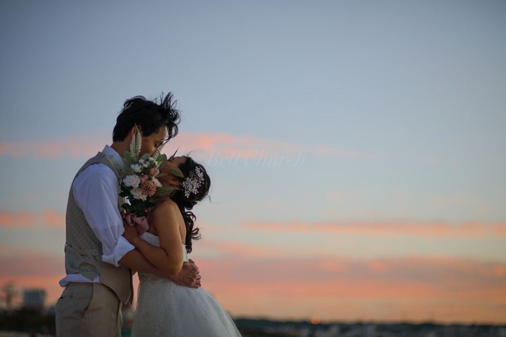 ヘッドドレス パールとラインストーン お花モチーフ シルバー (BC-H25