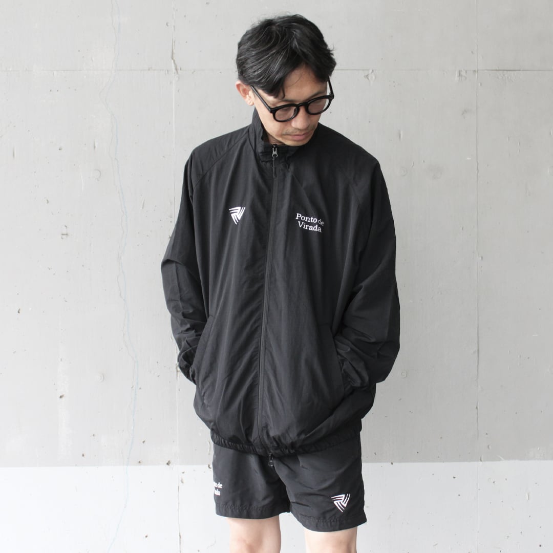 ナイロン トラックジャケット