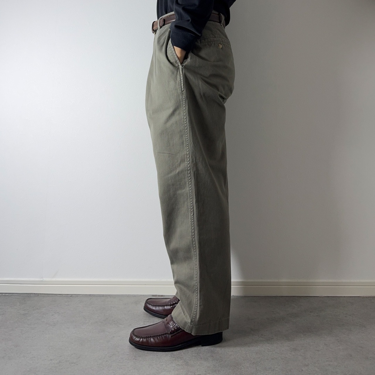 90s 初期型 USA製 Polo by Ralph Lauren POLO CHINO W32L28相当 古着 - 19