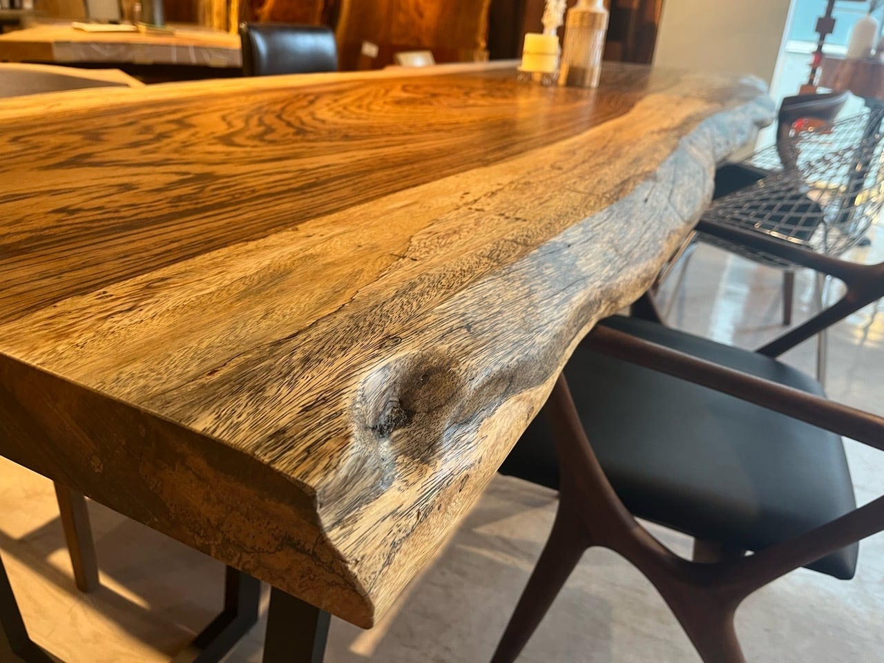 ゼブラウッド_3030×900-960-920×60_青山店_テーブル天板/一枚板 232138