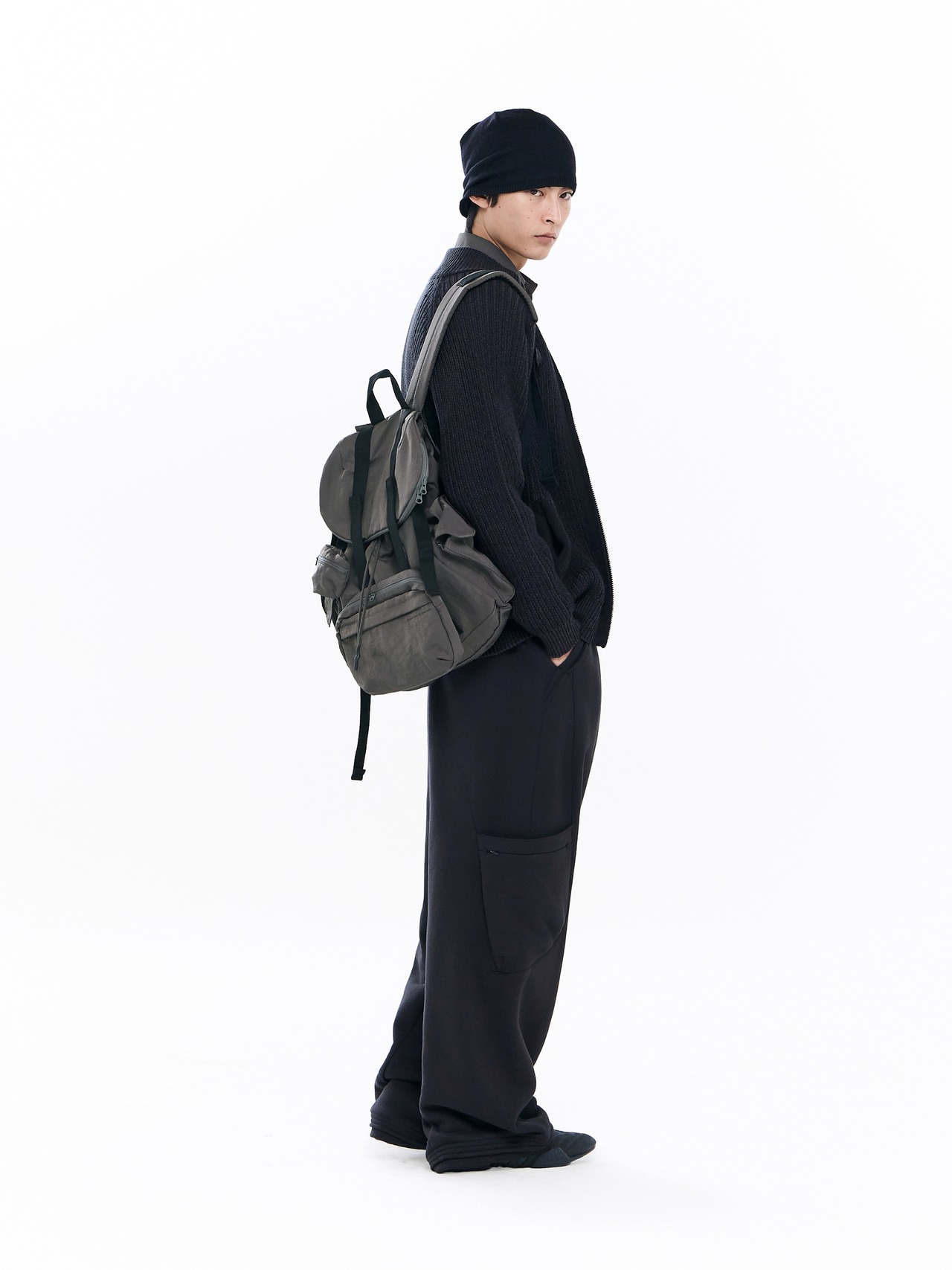 【26AW | MEN】 SAN SAN GEAR サンサンギア / ジップアップニット / BUTTON ZIP-UP KNIT / SG26FWOTZK001 - 4
