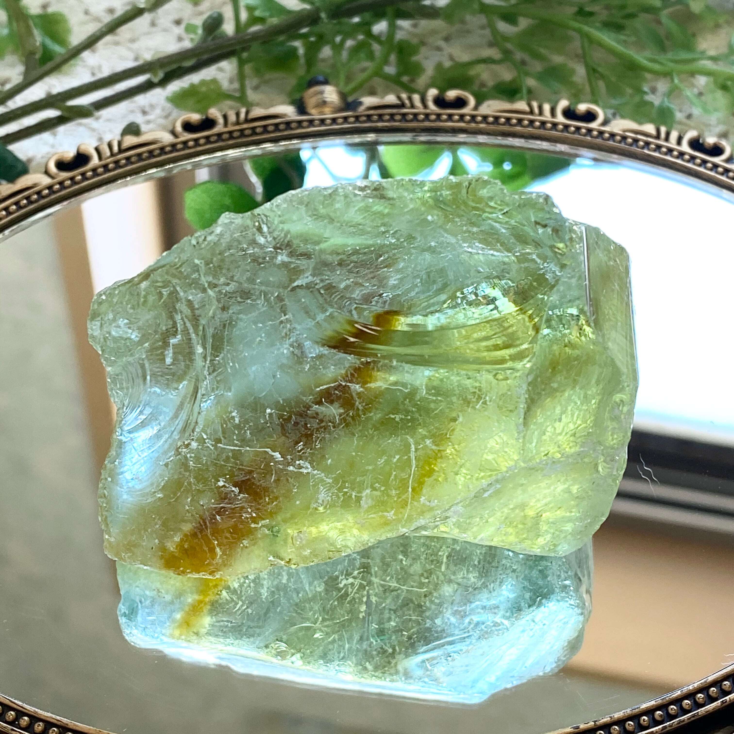 【送料無料】インドネシア産アンダラクリスタル原石 ミックスカラー C