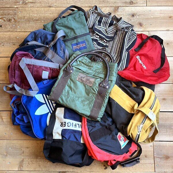 【ヴィンテージ】90's INDEPENDENT ダッフルバッグ 1点物◇USA製ビンテージ90sジャンスポーツJSダッフルバッグ古着メンズ