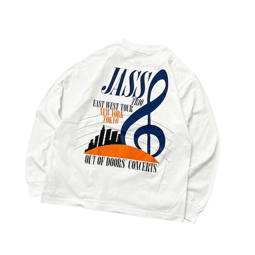 EN PLEIN AIR x BLUE GIANT / EAST WEST TOUR L/S T-SHIRT WHITE