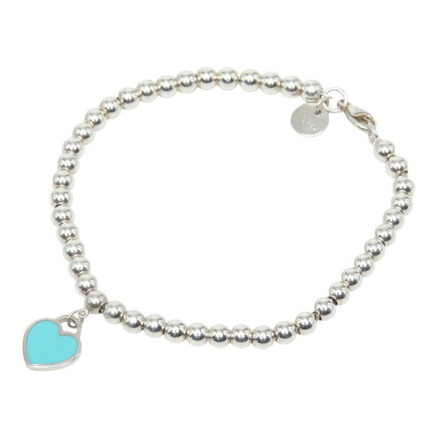 ティファニー リターントゥ ハート ボールチェーン ブレスレット SV925 シルバー レディース TIFFANY&Co. 【中古】