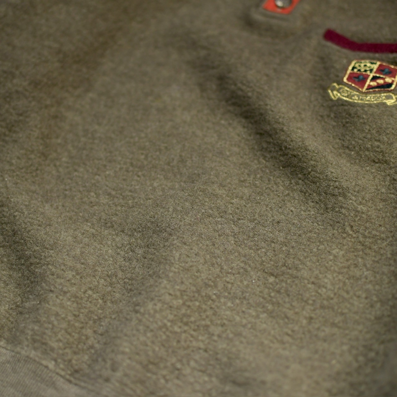 colorful design polo sweat