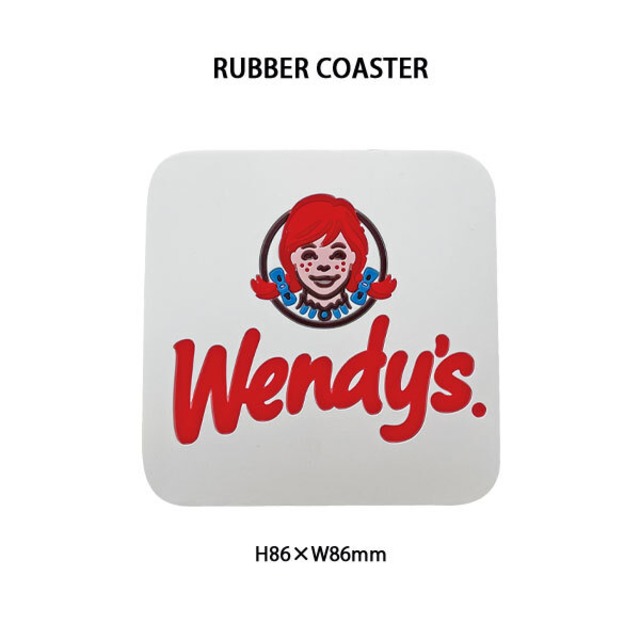 Rubber Coaster Wendy's ラバーコースター アメリカン雑貨