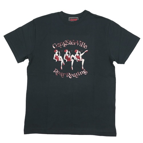 【GANGSTERVILLE】THE STRIPPER - S/S T-SHIRTS （black）