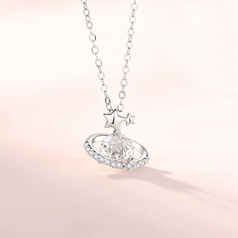 千寿惑星》シルバーネックレス | 【星の専門店☆通販サイト】《まよ